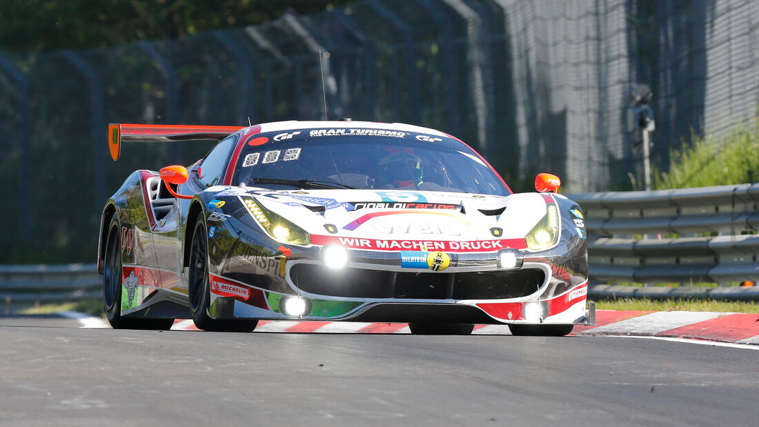 Ferrari 488 GT3 - Startnummer #22 - 2. Qualifying - 24h-Rennen Nürburgring 2017 - Nordschleife 