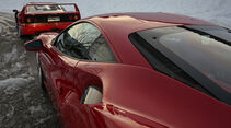 Ferrari 488 GTB, Ferrari F40, Impression, Kleinwalsertal