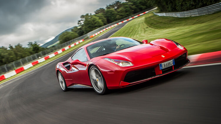 Ferrari 488 GTB, Frontansicht