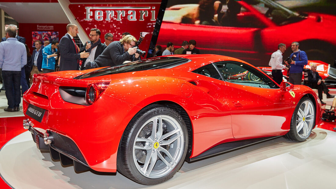 Ferrari 488 GTB - Sportwagen - Genfer Autosalon 2015