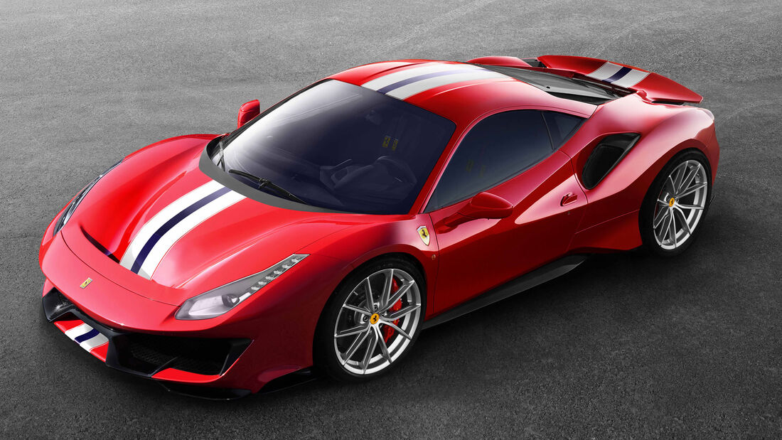 Ferrari 488 Pista (2018) - Supersportwagen - Biturbo-V8