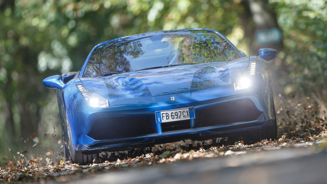 Ferrari 488 Spider, Frontansicht