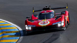 Ferrari 499P - Le Mans 2023 - Vortest