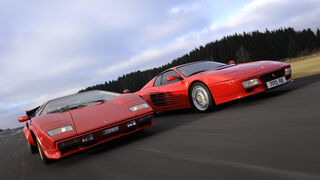 Ferrari 512 TR, Lamborghini Countach 5000 S (LP 500S)