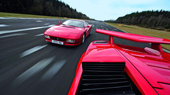 Ferrari 512 TR, Lamborghini Countach 5000 S (LP 500S)