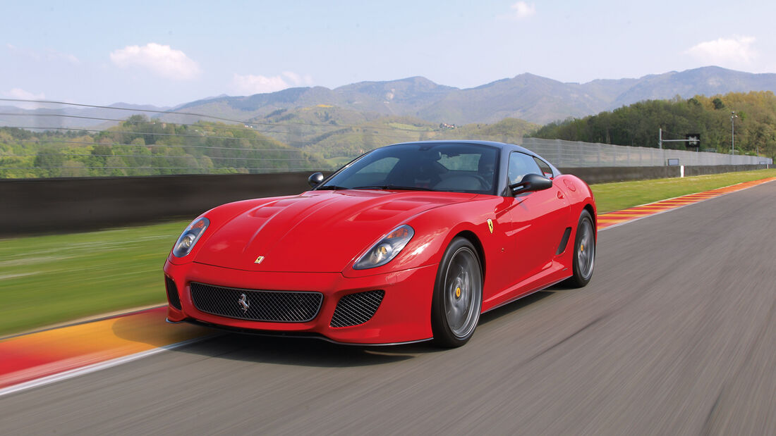 Ferrari 599 GTO, Frontansicht