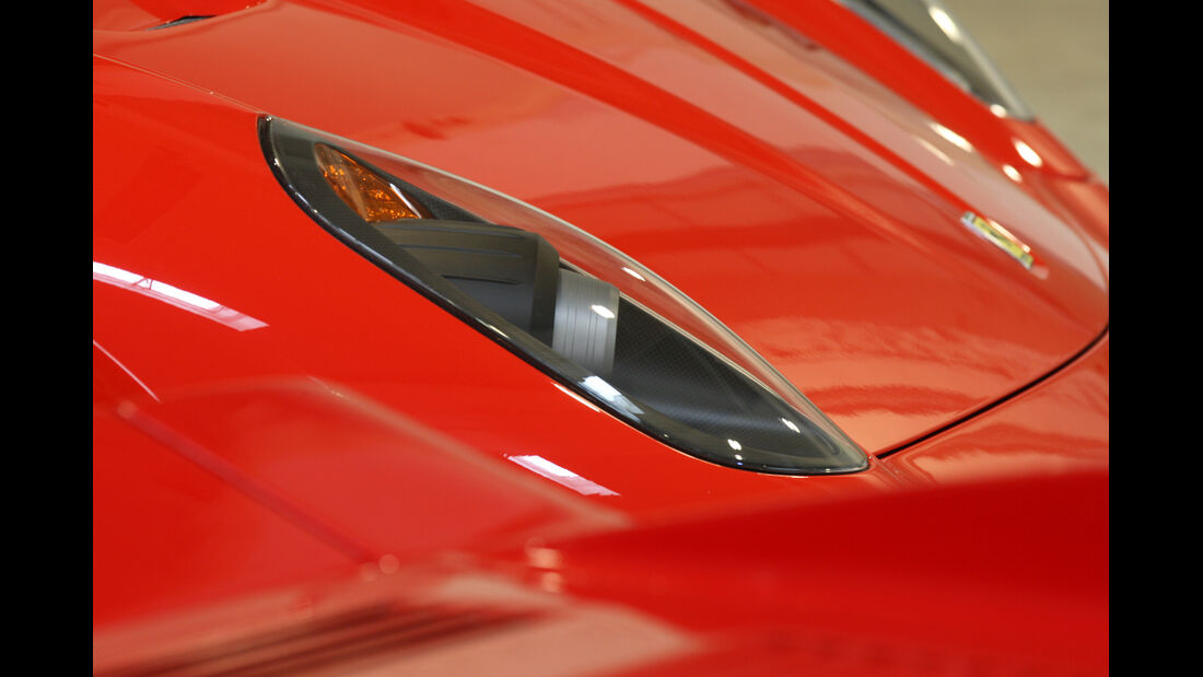 Ferrari 599 GTO, Frontscheinwerfer