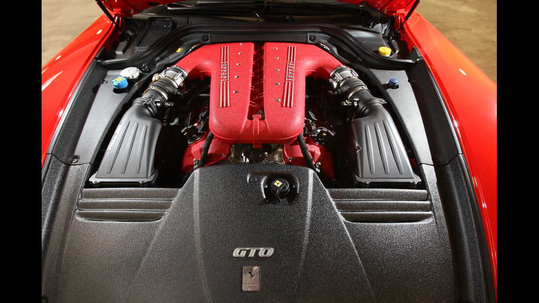 Ferrari 599 GTO, Motor