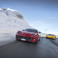 Ferrari 812 Superfast, Lamborghini Aventador S, Exterieur