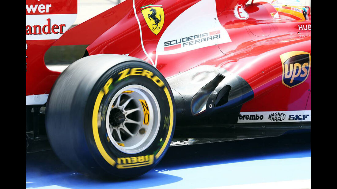 Ferrari Auspuff - Formel 1 - GP China - 13. April 2013
