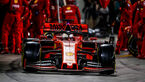 Ferrari - Boxenstopp - Formel 1 - 2019