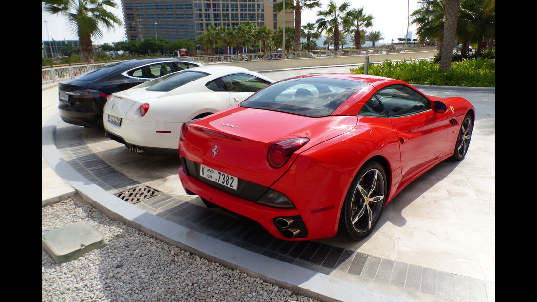 Ferrari California - GP Abu Dhabi - Carspotting 2015