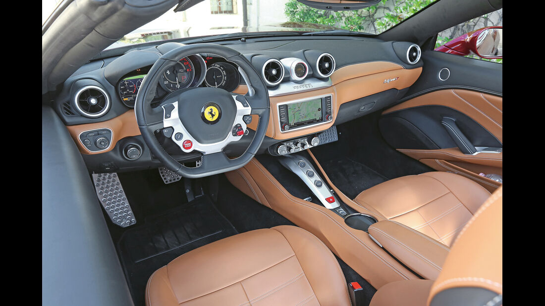 Ferrari California T, Cockpit