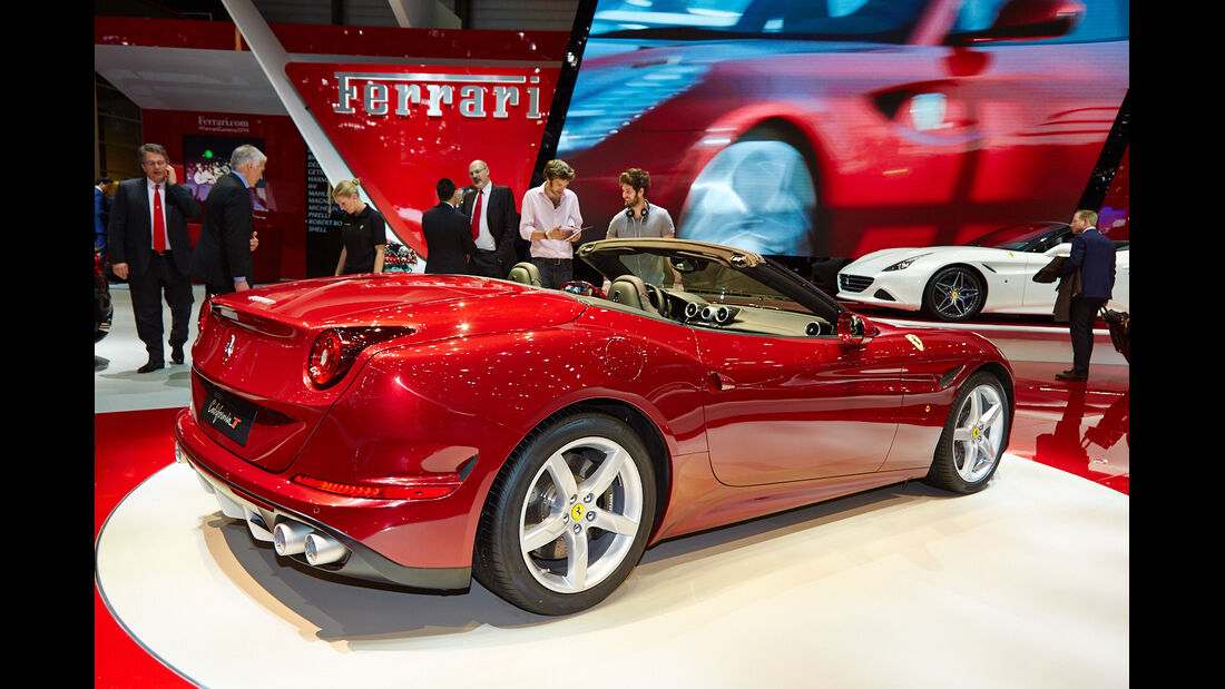 Ferrari California T, Genfer Autosalon, Messe 2014