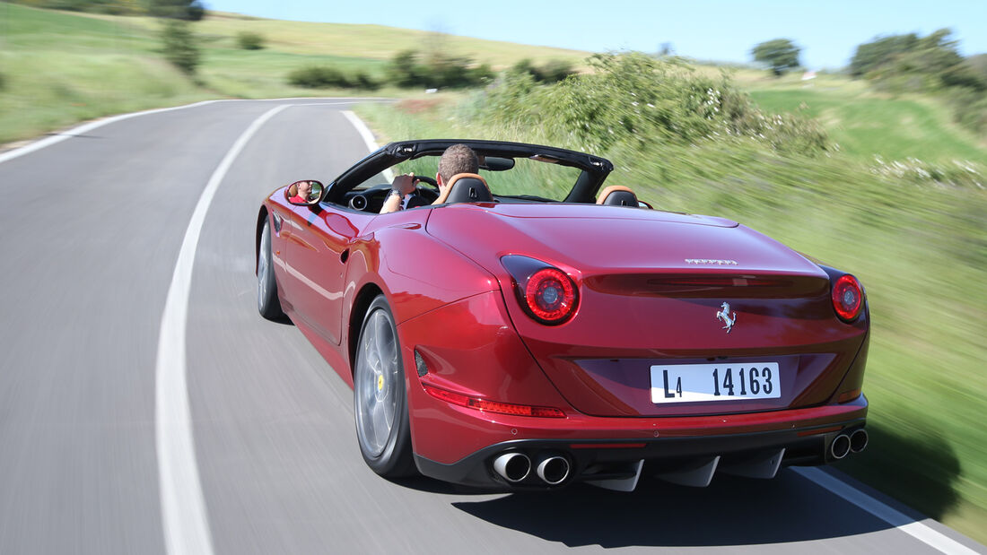 Ferrari California T, Heckansicht