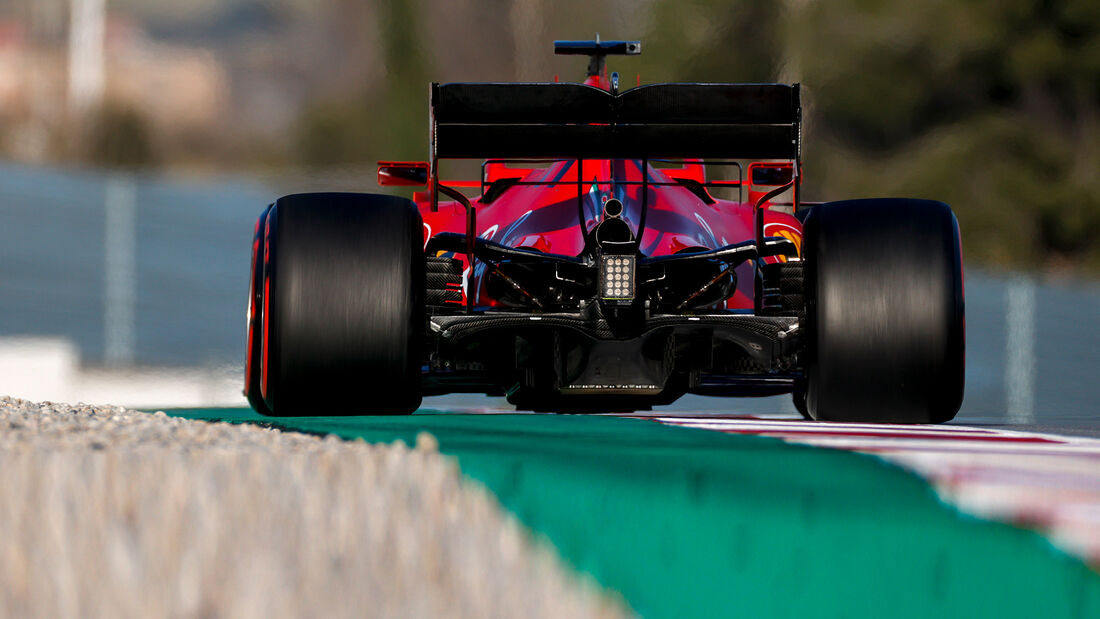 Ferrari - Diffusor - F1-Test - Barcelona - 2020