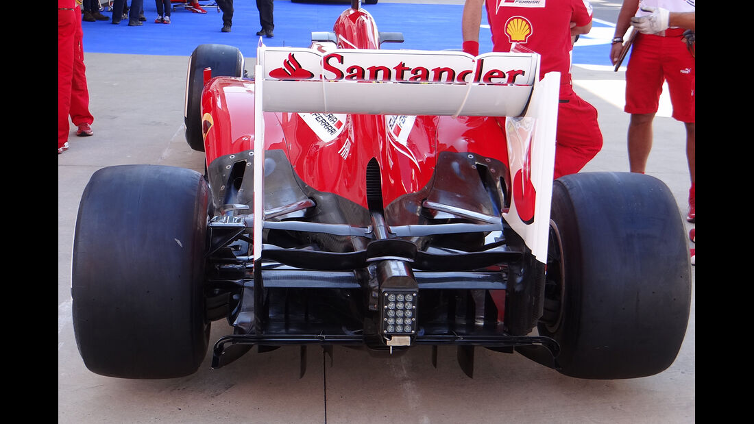 Ferrari - Diffusor - Formel 1 2013