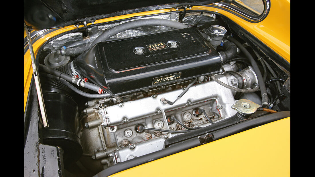 Ferrari Dino 246 GT, Motor