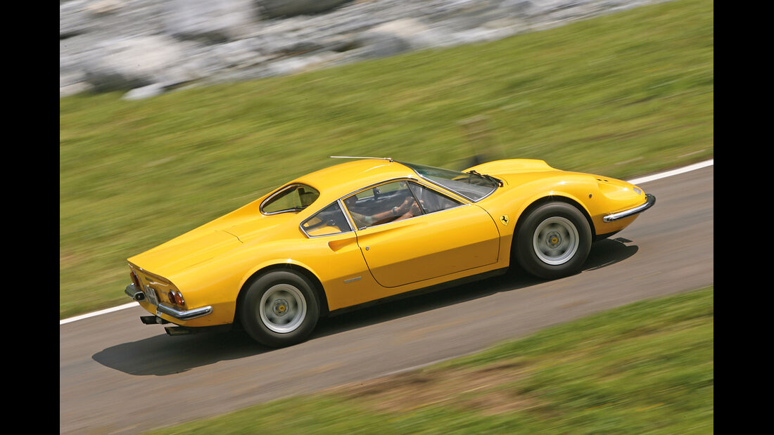 Ferrari Dino 246 GT, Seitenansicht