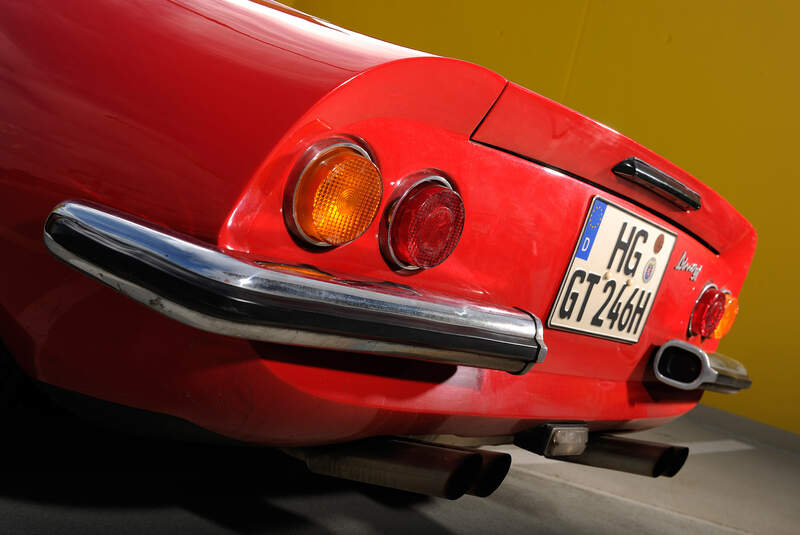 Ferrari Dino 246 GTS, Heckleuchte