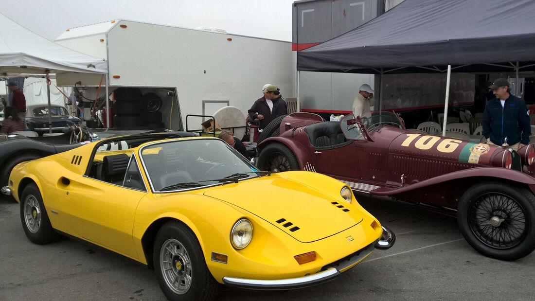 Ferrari Dino 246 GTS - Monterey Motorsports Reunion 2016 - Laguna Seca 