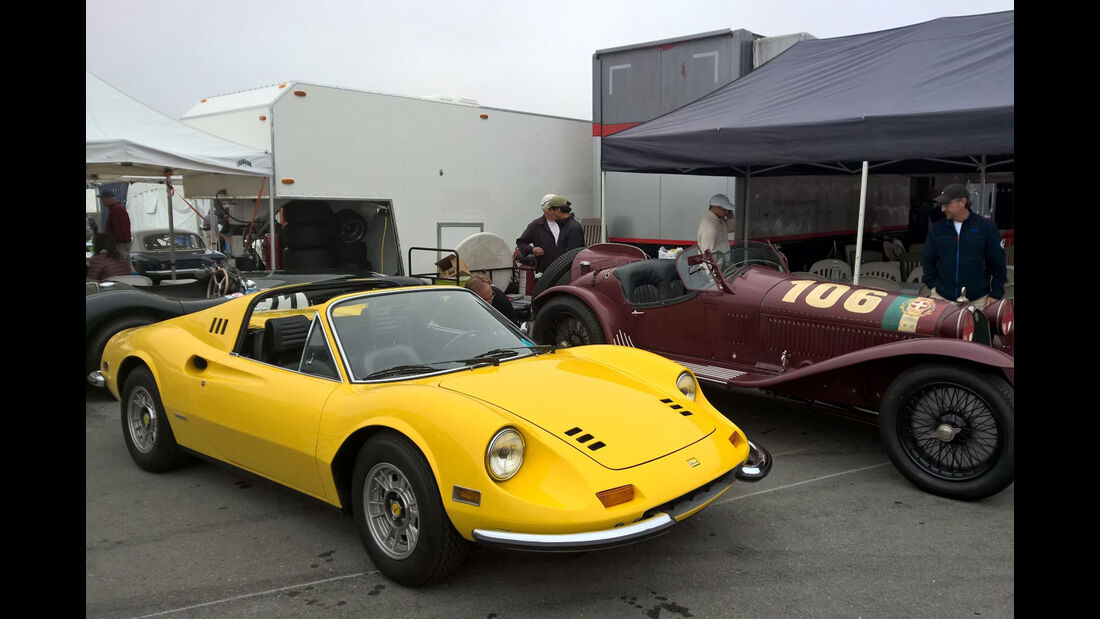 Ferrari Dino 246 GTS - Monterey Motorsports Reunion 2016 - Laguna Seca 