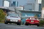 Ferrari Dino 246 GTS, Porsche 911 S Targa, Heckansicht