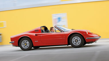 Ferrari Dino 246 GTS, Seitenansicht