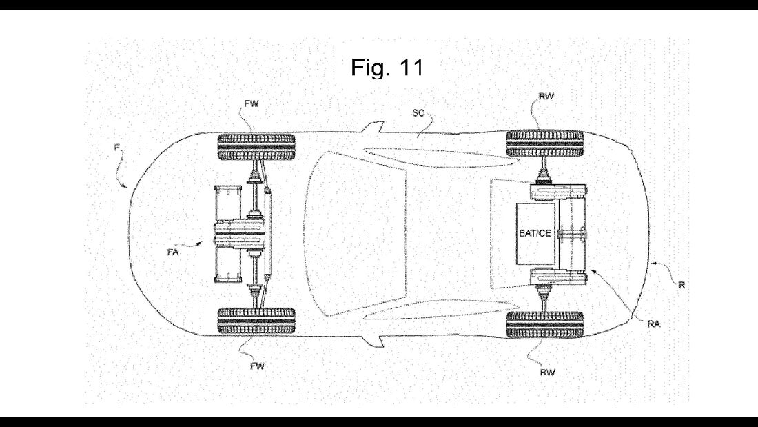 Ferrari Elektroantrieb Patent