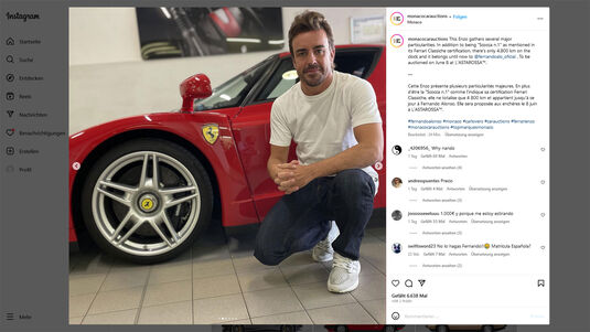 Ferrari Enzo Scocca n.1 Fernando Alonso