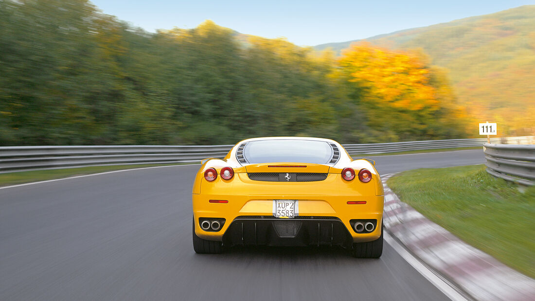 Ferrari F 430 Coupé, Heckansicht