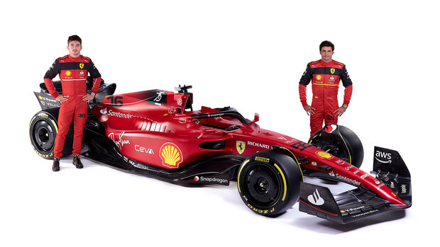 Ferrari F1-75 - F1-Auto 2022 - Carlos Sainz & Charles Leclerc