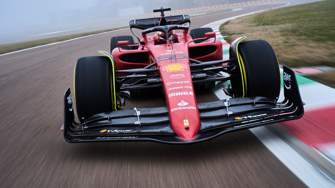 Ferrari F1-75 - F1-Auto - Shakedown Fiorano 2022 - Carlos Sainz