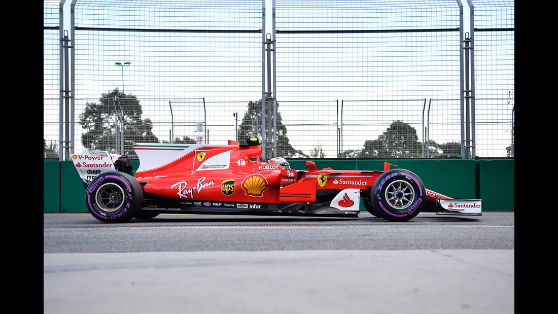 Ferrari - F1-Abmessungen - 07/2017