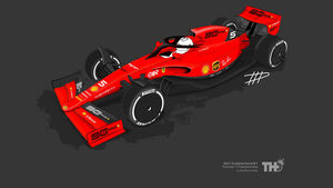 Ferrari - F1-Concept 2021 - Livery by Tim Holmes