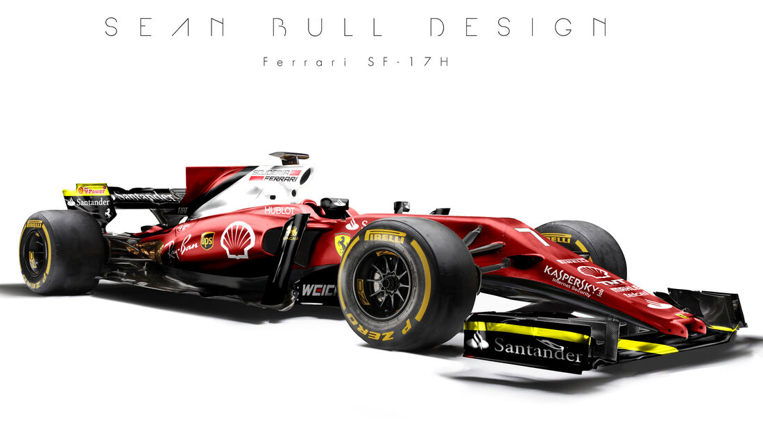Ferrari - F1-Designs 2017 - Sean Bull - Formel 1