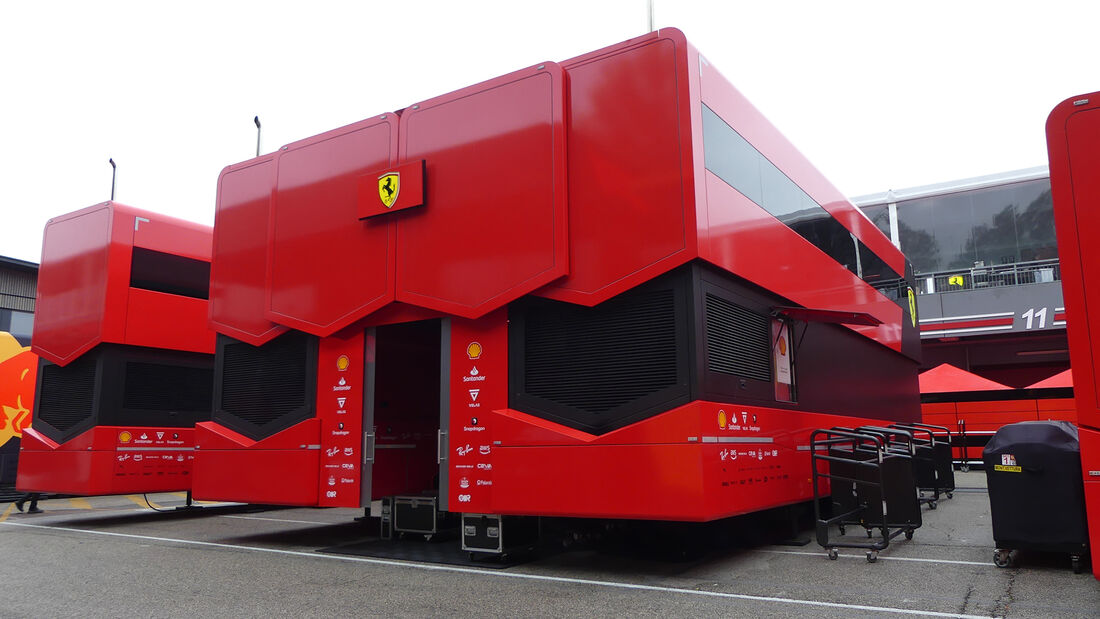 Ferrari - F1-Motorhomes 2022 - GP Emilia-Romagna - Imola