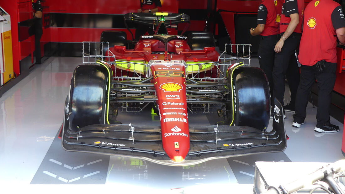 Ferrari - F1-Technik - GP Frankreich 2022