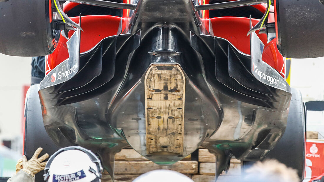 Ferrari - F1-Technik - Unterboden - GP Monaco 2022