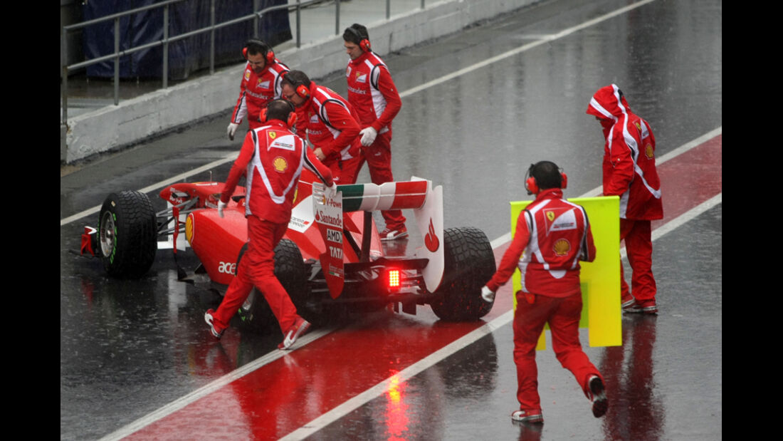 Ferrari F1-Test 2011