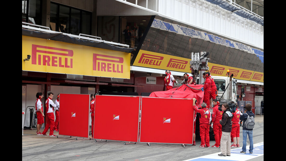 Ferrari - F1 Test Barcelona (1) - 13. Mai 2014