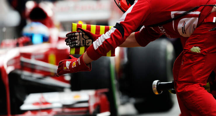 Ferrari F1 Test Barcelona 2013