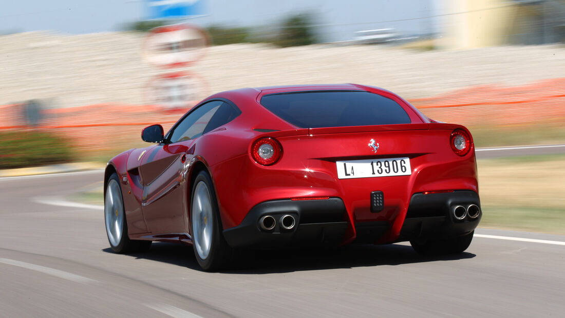 Ferrari F12 Berlinetta, Heckansicht