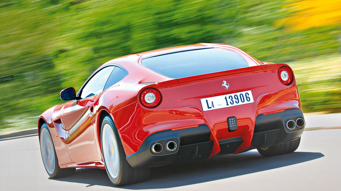 Ferrari F12 Berlinetta, Heckansicht