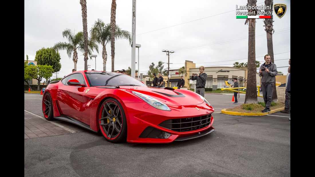 Ferrari F12 Novitec N-Largo - Supercar Show - Lamborghini Newport Beach
