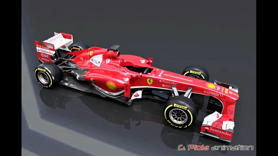Ferrari F138 Piola Technik 2013