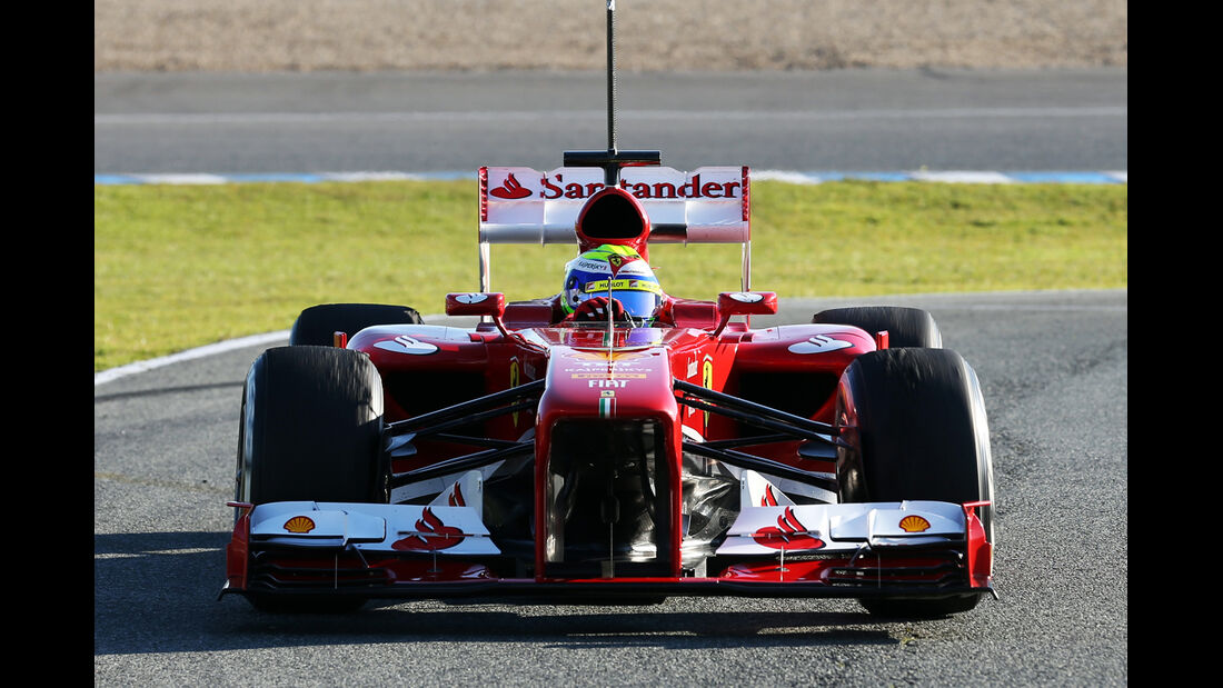 Ferrari F138 Test Jerez 2013 Technik