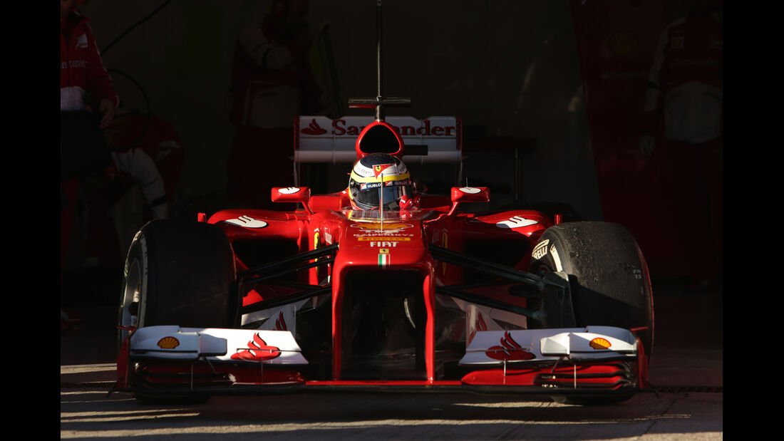 Ferrari F138 Test Jerez 2013 Technik