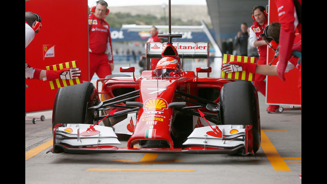 Ferrari F14T - 2014 - Formel 1 - Jerez