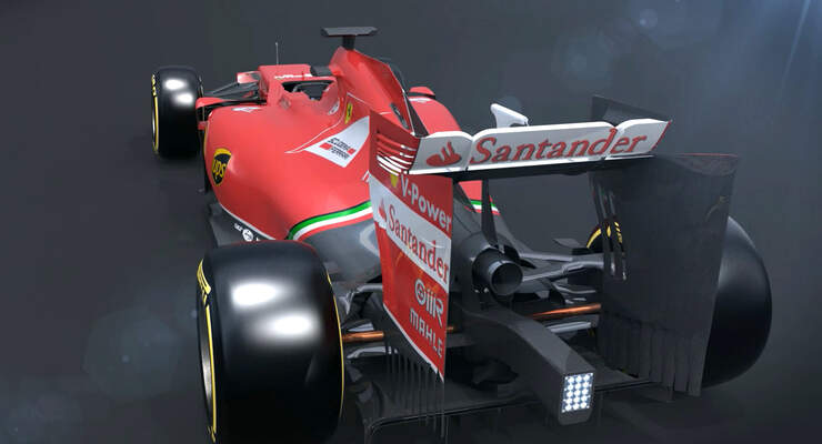 Ferrari F14T - Piola Animation - F1 Technik-Updates 2014